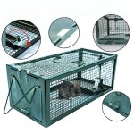 Cage piege rat, pige  souris, grand pige  souris utilis pour attraper des rats intrieurs et extrieurs, ...