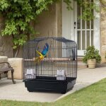 Cage de transport pour oiseaux, cage de transport en mtal, cage de transport pour oiseaux avec poigne, ...