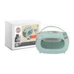 Caisse de transport m pets sixties classic - poign�e - sac a dos - ouverture arriere - 5 kg max - bleu ...