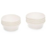 Caissettes � cupcakes en papier patisse 5 cm 200 pi�ces blanc