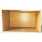 Gd menuiseries ? caisson haut de cuisine en ch�ne ? dimensions h 450 mm x l 600 mm x p 330 mm ? panneaux ...