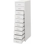 Hhg - jamais utilis] caisson a roulettes boston t851, armoire  tiroirs armoire en acier, 110x28x41cm ...