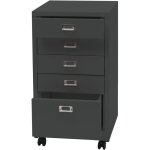 Décoshop26 - caisson à tiroirs meuble de bureau 75 x 40 x 41 cm 5 tiroirs en métal gris foncé 040008270 ... Décoshop26 - caisson à tiroirs meuble de bureau 75 x 40 x 41 cm 5 tiroirs en métal gris foncé 040008270 ...
