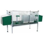 Cala 200013 ropet clapier à 2 compartiments 162 / 102x51x40 / 80cm Cala 200013 ropet clapier à 2 compartiments 162 / 102x51x40 / 80cm