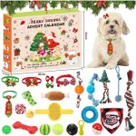 Calendrier de l'avent pour animaux de compagnie avec accessoires de dguisement, coffret de jouets pour ...