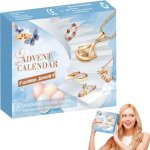 Calendrier de l'avent bijoux - cadeaux de no�l pour femmes, calendrier de l'avent enfants, calendrier ...