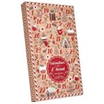 Calendrier de l'avent bougies & photophore  ginger  37cm marron