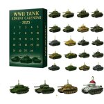 Calendrier de l'avent chars wwii 2025 - avions et tanks historiques?2d?