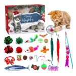 Calendrier de l'avent pour chat kit de jouets interactifs pour chat fausse boule de cloche de souris ... Calendrier de l'avent pour chat kit de jouets interactifs pour chat fausse boule de cloche de souris ...