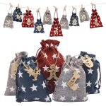 Calendrier de l'avent  remplir, 24 sachets de calendrier de l'avent rituals 2025, en tissu  remplir ...