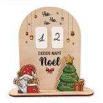 Calendrier ?nombre de dodos avant nol? ? compte  rebours ludique pour enfants ? dcoration de nol ...