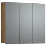 Calicosy - armoire de toilette 3 portes miroir l90 cm - purebliss Calicosy - armoire de toilette 3 portes miroir l90 cm - purebliss