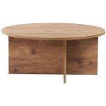 Calicosy - table basse avec plateau arrondi l90 cm - soleil Calicosy - table basse avec plateau arrondi l90 cm - soleil