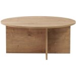 Calicosy - table basse avec plateau arrondi l90 cm - soleil Calicosy - table basse avec plateau arrondi l90 cm - soleil