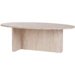 Calicosy - table basse avec plateau ovale l125 cm - anna
