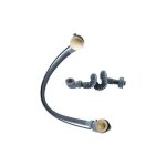 Fortifura calvi bonde de baignoire apparente - commande rotative et remplissage intgr - bonde allonge ...