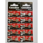 Camelion lot de 20 piles bouton ag10 lr54 389 gp62a sr1130w