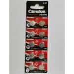 Camelion pile bouton alcaline ag13 / lr44 / lr1154 / 357 avec 72px / 1. 5 v / 138 mah argent�
