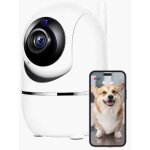 Camra pour animaux de compagnie - camra pour chien avec application - camra de surveillance intrieure ...