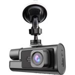 Cam�ra embarqu�e - cam�ra de surveillance pour voiture - double objectif 1080p - enregistreur vid�o hd, ...