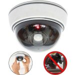 Cam�ra factice factice avec objectif, vid�osurveillance, s�curit� des marchandises, avec lumi�re led ...