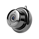 Camra ip de scurit domestique v380 pro wifi hd, mini camra sans fil avec audio bidirectionnel, vision ...