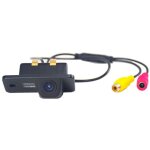 Cam�ra de recul compatible avec audi filaire a3 a4 s5 a6 a8 q7 - plaque immatriculation