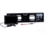 Cam�ra de recul dans le cadre de la plaque d'immatriculation avec un �cran de 7' - angle de vision de ...