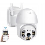 Cam�ra rotative ext�rieure wifi ip 4x zoom sd 2mpx d�me ip