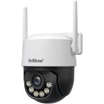 Camra surveillance 4k 8mp wifi, camra extrieur 360 2. 4g / 5ghz wifi, dtection mouvement audio bidirectio ...