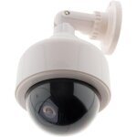 Cam�ra de surveillance factice d'ext�rieur avec led design �l�gant et simple simule l'enregistrement ...