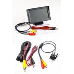 Cam�ra de surveillance interieur / exterieur, kit de syst�me de cam�ra de recul sans fil pour voiture ...