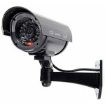 Cam�ra de surveillance de s�curit� cam�ra factice cctv s�curit� surveillance cam simulation rouge ir ...