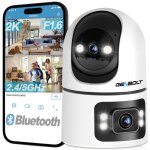 Cam�ra surveillance wifi int�rieure, cctv cam�ra s�curit� ip domestique ip � double objectif 360� d�tection ...