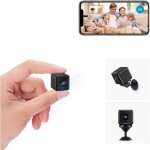 Camera, wifi hd mini cam�ra de surveillance interieur / ext�rieur sans fil, mini cach�e d�tection mouvement ...