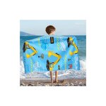 Camion enfants serviette de plage - 70x 150cm serviette microfibre sans sable pour garçons piscine serviette ... Camion enfants serviette de plage - 70x 150cm serviette microfibre sans sable pour garçons piscine serviette ...