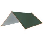 Camping b�che 3x3m, tarp imperm�able, anti - pluie, tarp bivouac avec oeillets, tente parasol abri de ...