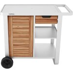 Campingaz - desserte woody deluxe pour plancha 2 et 3 brûleurs Campingaz - desserte woody deluxe pour plancha 2 et 3 brûleurs