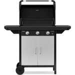 Campingaz - plancha à gaz sur chariot ex 3 avec couvercle de cuisson Campingaz - plancha à gaz sur chariot ex 3 avec couvercle de cuisson