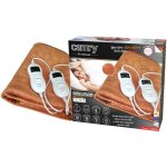 Camry cr7436 chauffe - lit lectrique marron 150x160 cm