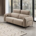 Canap 2 places relax lectrique 4311 beige