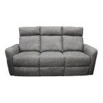 Canapé 3 places électrique relax gris anthracite lito Canapé 3 places électrique relax gris anthracite lito