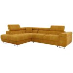 Mobilier1 - canap� d'angle comfivo eliferu 100, wave 05, fonction de couchage, bo�te de literie, 274x203x70cm, ...