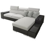 Mobilier1 - canapé d'angle pearland 103, soft 011 + luxo 6601 + evo 32, fonction de couchage, boîte de ... Mobilier1 - canapé d'angle pearland 103, soft 011 + luxo 6601 + evo 32, fonction de couchage, boîte de ...