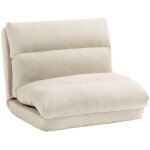 Canap� convertible - lit - 6 positions r�glables - dossier inclinable - coussin �pais - sol et int�rieur ...