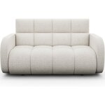 Canapé convertible tissu denvers ? avec coffre de rangement - blanc Canapé convertible tissu denvers ? avec coffre de rangement - blanc