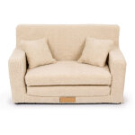 Canap enfant convertible 3in1 lit d appoint enfant - mini canap avec nom de l'enfant - mousse chauffeuse ...