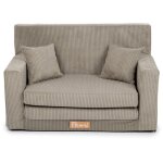 Flumi - canap enfant convertible 3in1 lit d appoint enfant - mini canap avec nom de l'enfant - mousse ...