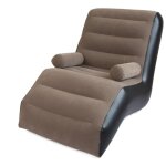Canap en forme de s avec accoudoirs fauteuil inclinable avec une capacit de charge de 150 kg pour les ...