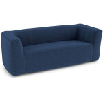 Canap� gonflable double 184 x 79 x 67 cm confort ergonomique ambiance cosy en polyester bleu